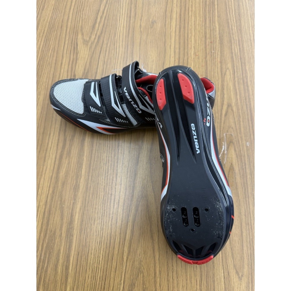 Venzo bicycle men's road cycling shoes. - Picture 3 of 4